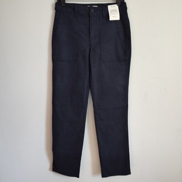 Ladies SZ 26 Madewell Deep Indigo Utility Pant - Picture 1 of 8